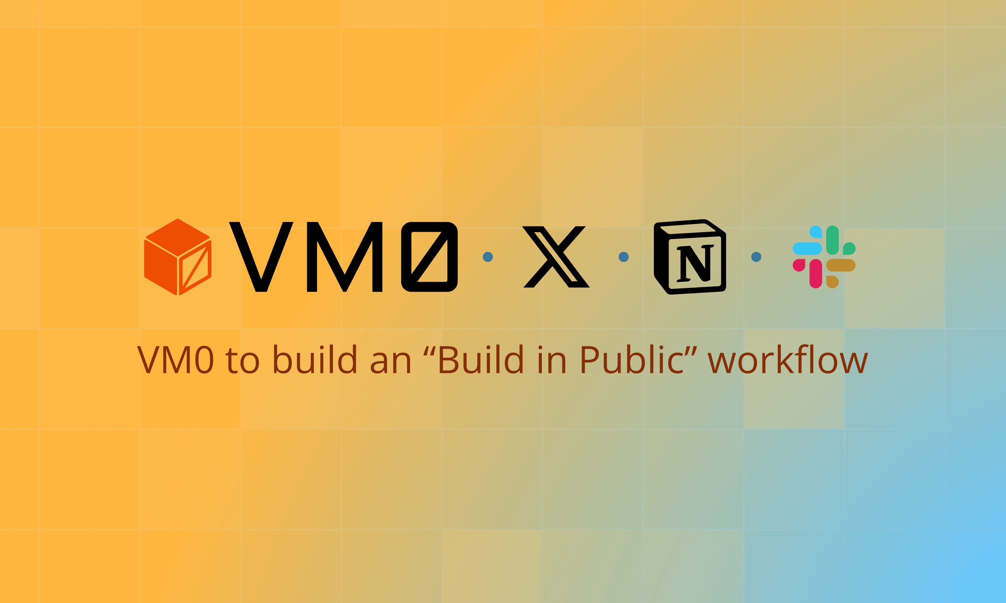 How we use VM0 to build an AI-powered “Build in Public” workflow